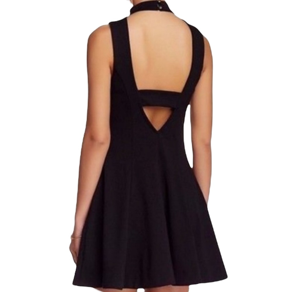 Free People Skater Choker Low Back Dress Size S - Picture 1 of 8